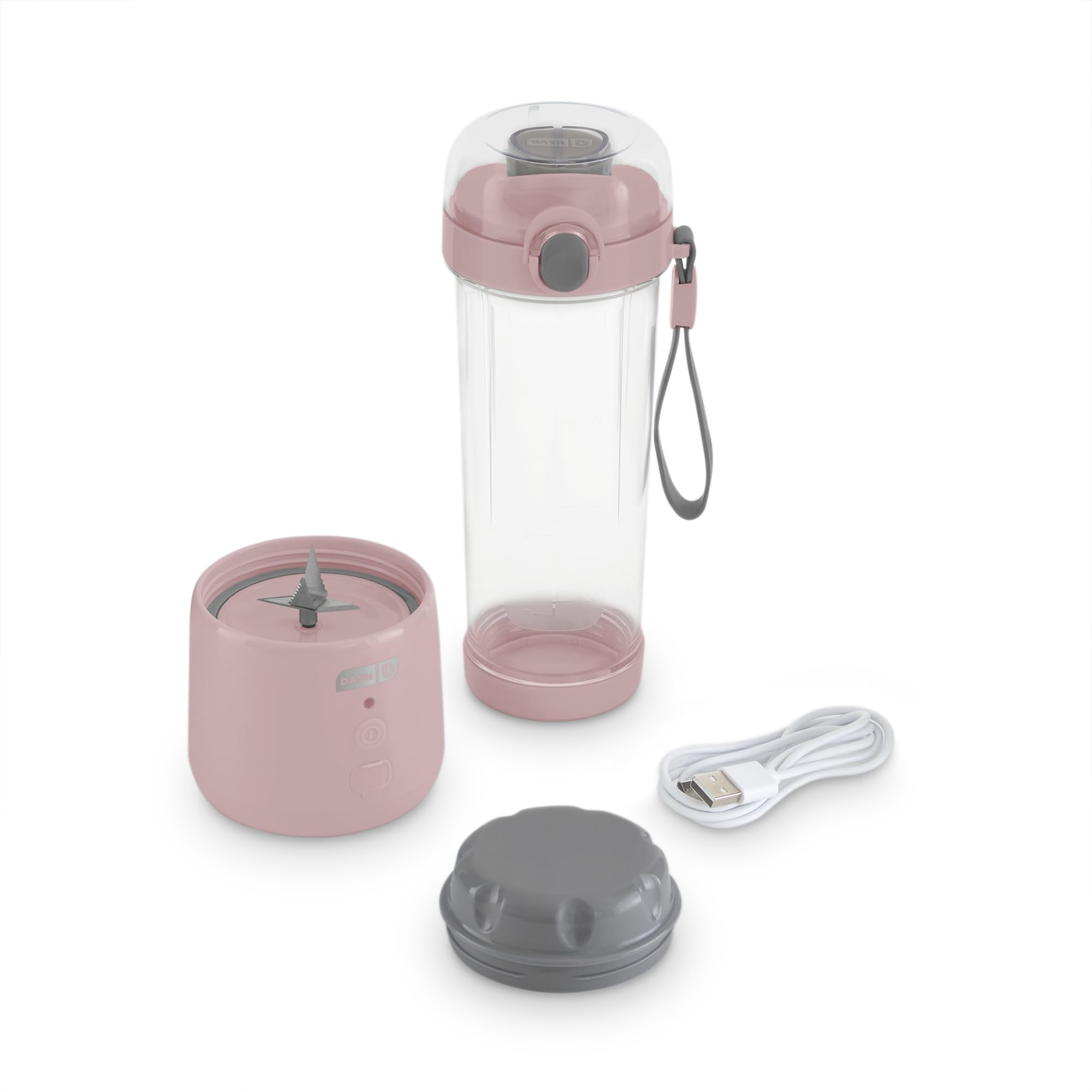 Foto 2 pulgar | Batidora Personal Dash de 500 ml con Tapa Rosa - Venta Internacional