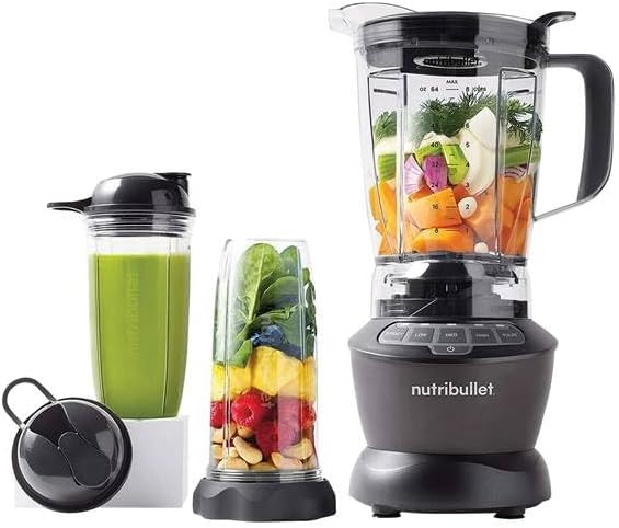 Foto 2 pulgar | Nutribullet Licuadora 1200 W 1.8 L Gris Oscuro - Nbf50500