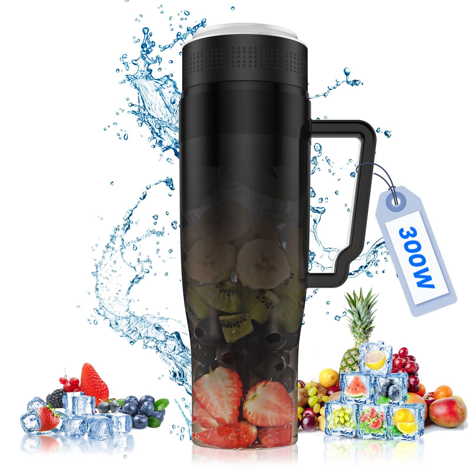 Foto 2 pulgar | Licuadora Portátil Moko 300w Para Batidos Y Batidos 650ml - Venta Internacional.