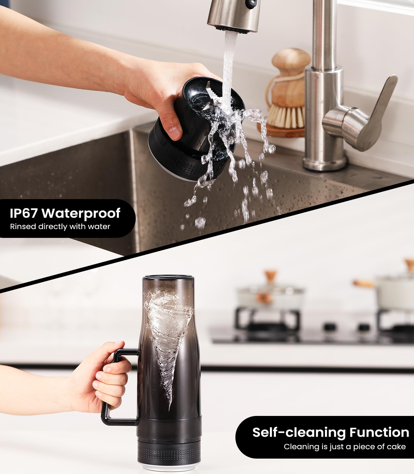 Foto 8 pulgar | Licuadora Portátil Moko 300w Para Batidos Y Batidos 650ml - Venta Internacional.
