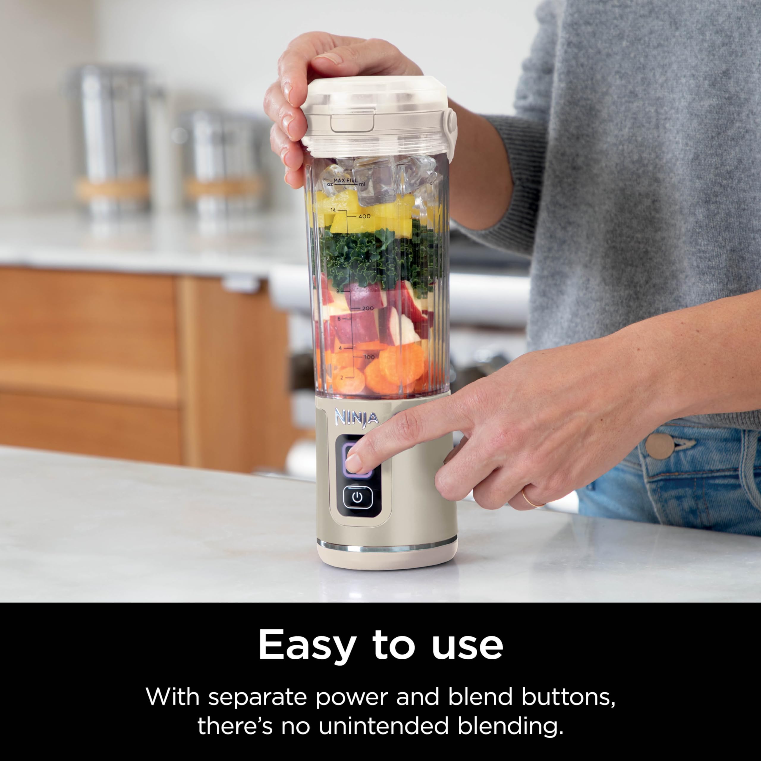 Foto 7 | Licuadora Portátil Ninja de 500 ml-Venta Internacional