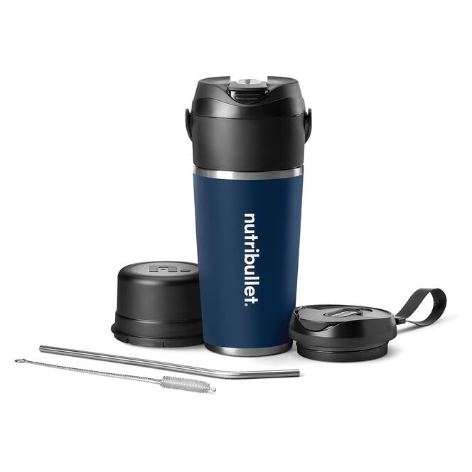 Licuadora Portátil Nutribullet Flip Con Vaso Aislante Inalámbrica - Venta Internacional.