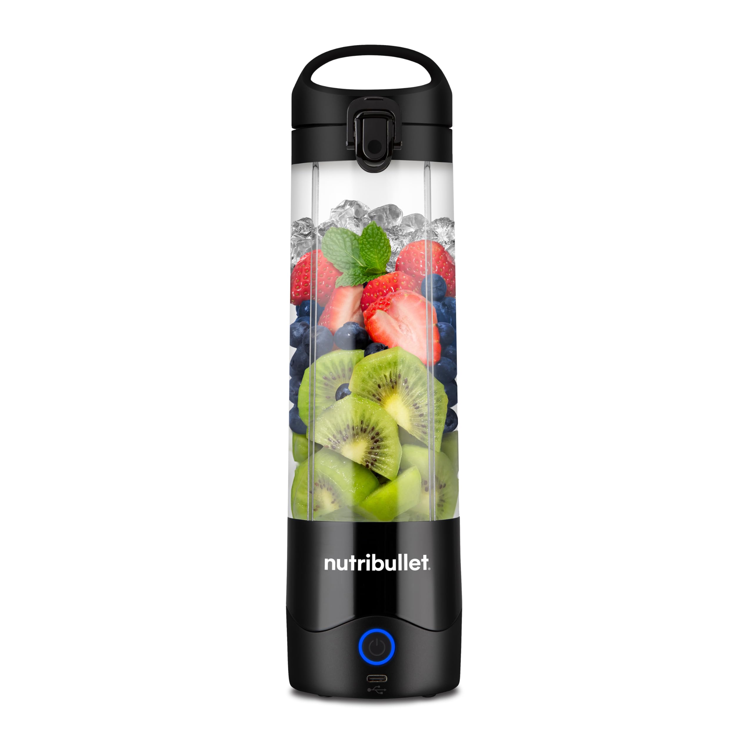 Foto 2 pulgar | Licuadora Portátil Nutribullet Nbpb50100k 600 Ml Usb-c Negra - Venta Internacional.