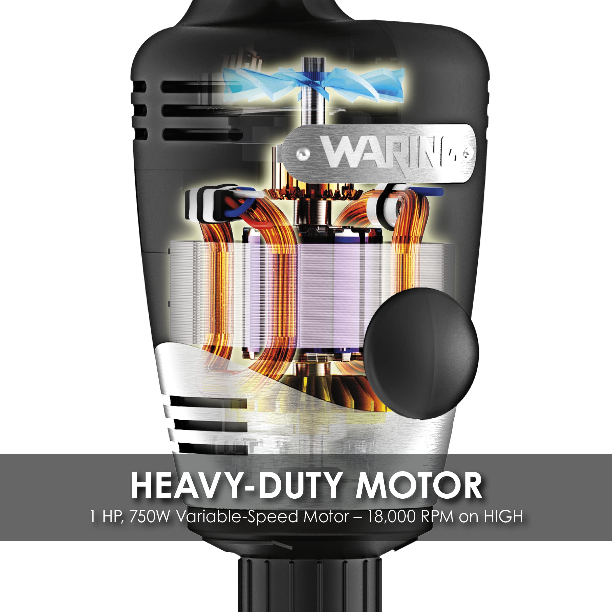 Foto 2 | Licuadora De Inmersión Waring Commerical Wsb50 Big Stix 1hp 700w - Venta Internacional.