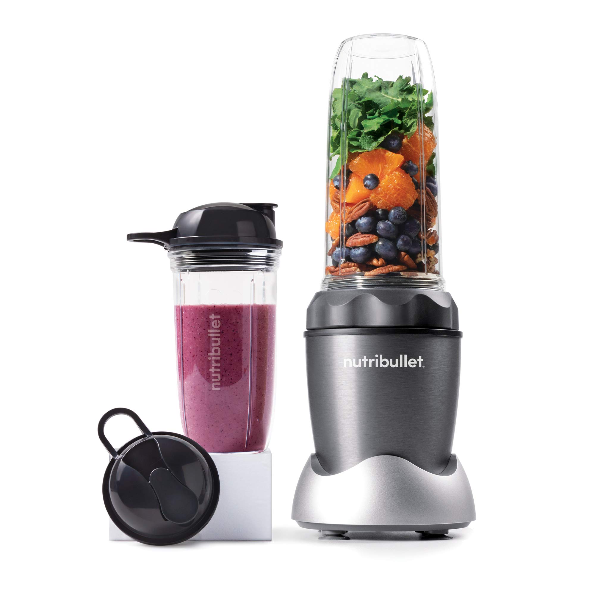 Foto 2 pulgar | Licuadora Nutribullet Znb30100z Pro 1000 Personal 32 Oz Gris Claro - Venta Internacional.