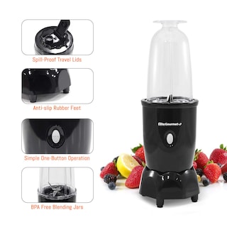 Foto 2 | Mezcladora De Bebidas Personal Elite Gourmet Epb-1800a - Venta Internacional.