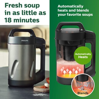 Foto 2 | Soupmaker Philips Viva Collection 1.2l 6 Programas Preestablecidos - Venta Internacional.