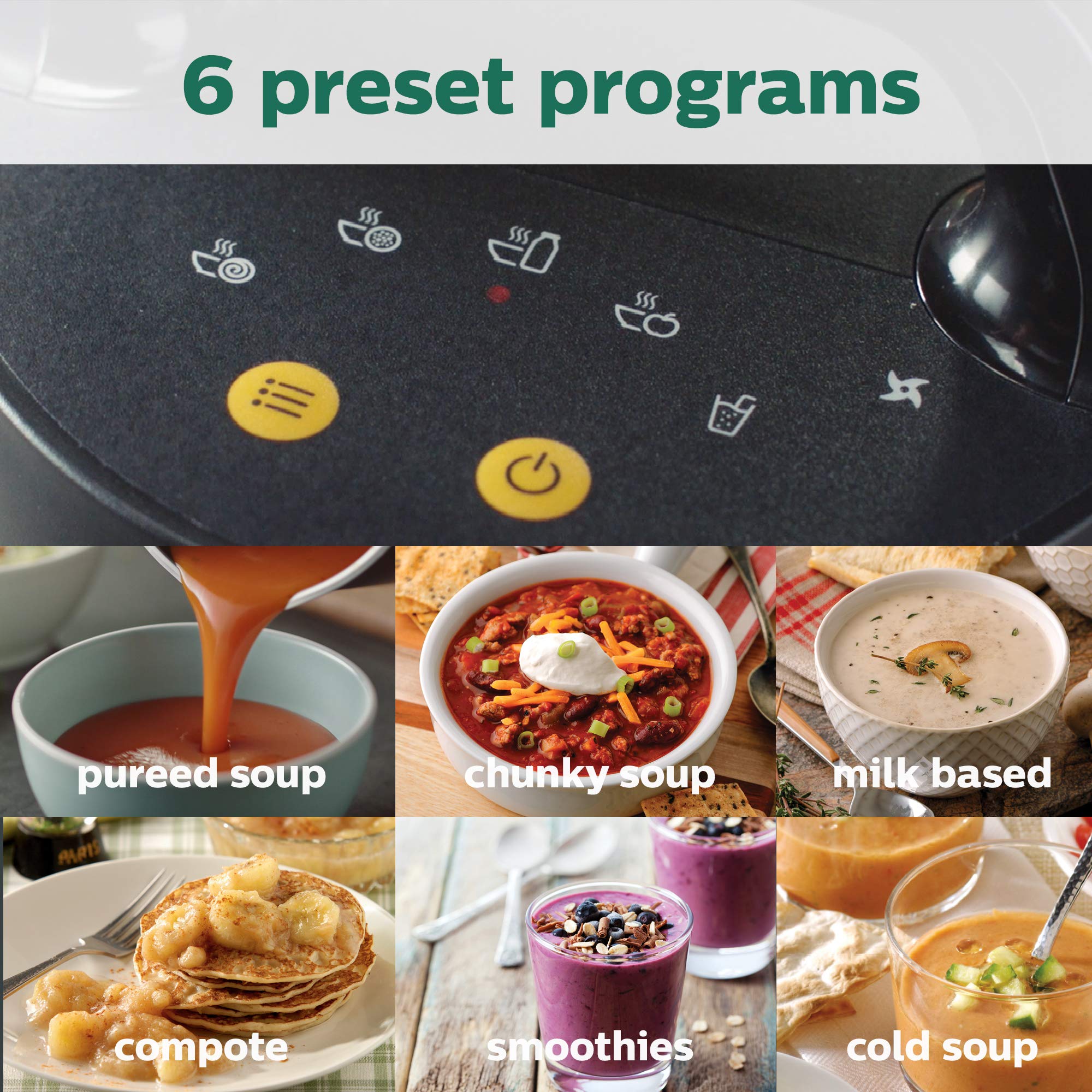 Foto 4 pulgar | Soupmaker Philips Viva Collection 1.2l 6 Programas Preestablecidos - Venta Internacional.