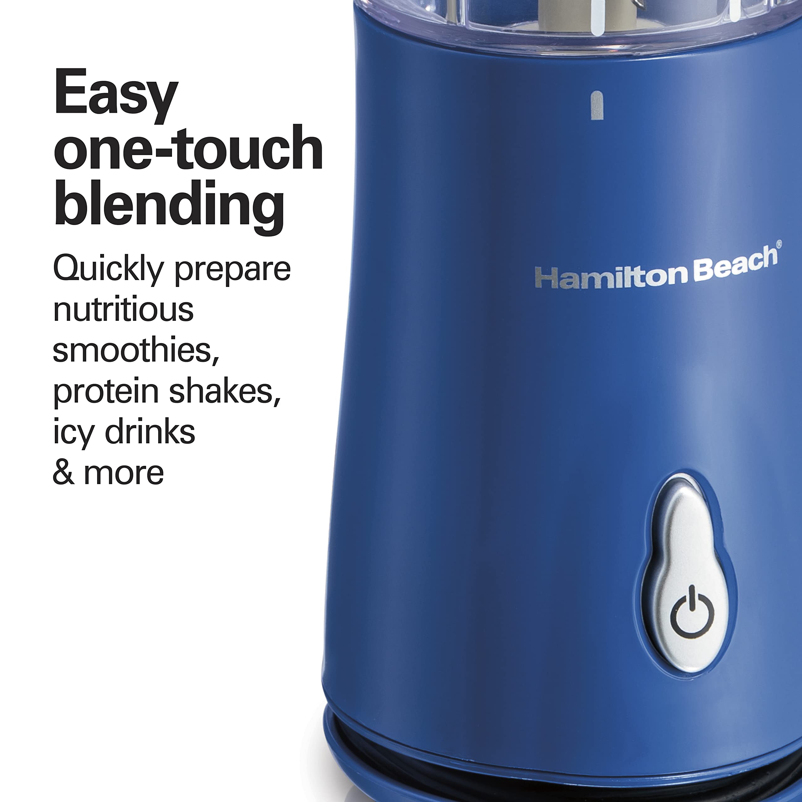 Foto 6 | Licuadora Portátil Hamilton Beach 51132 400 Ml Azul Con Taza - Venta Internacional.