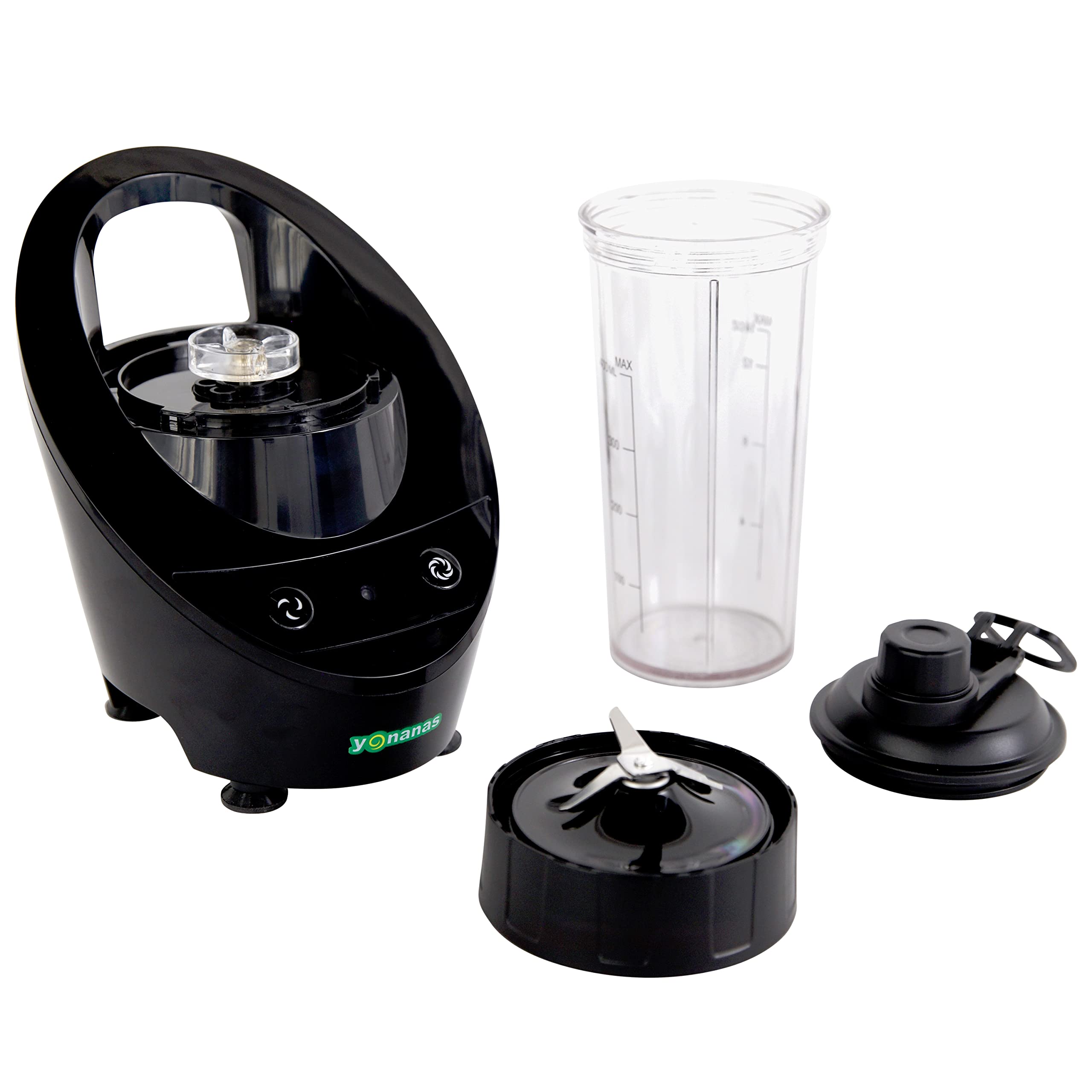 Foto 7 pulgar | Licuadora Personal Yonanas Vaso Portátil 400 ml Negro - Venta Internacional