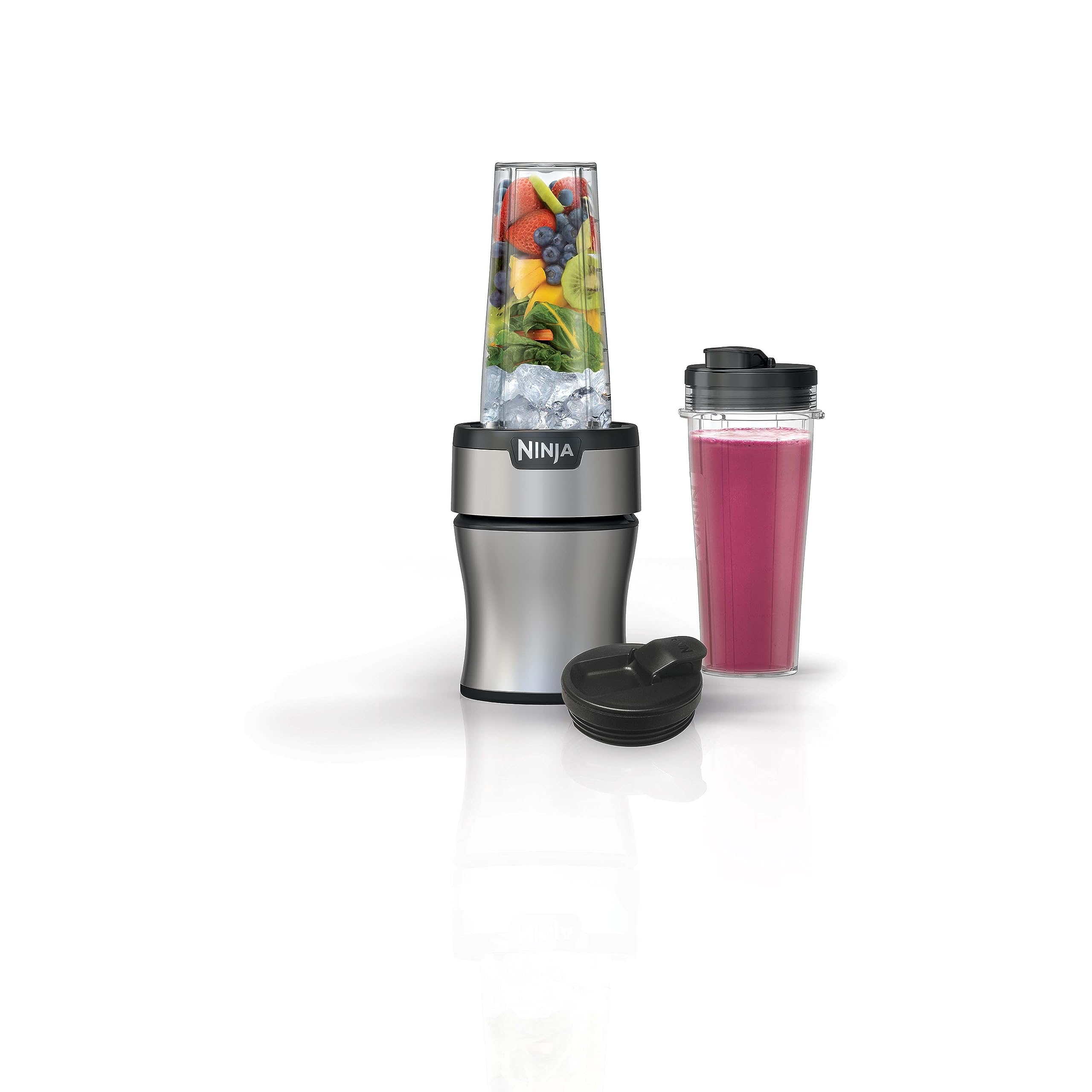 Foto 4 | Licuadora Personal Ninja Bn301 Nutri-blender Plus Plateada - Venta Internacional.