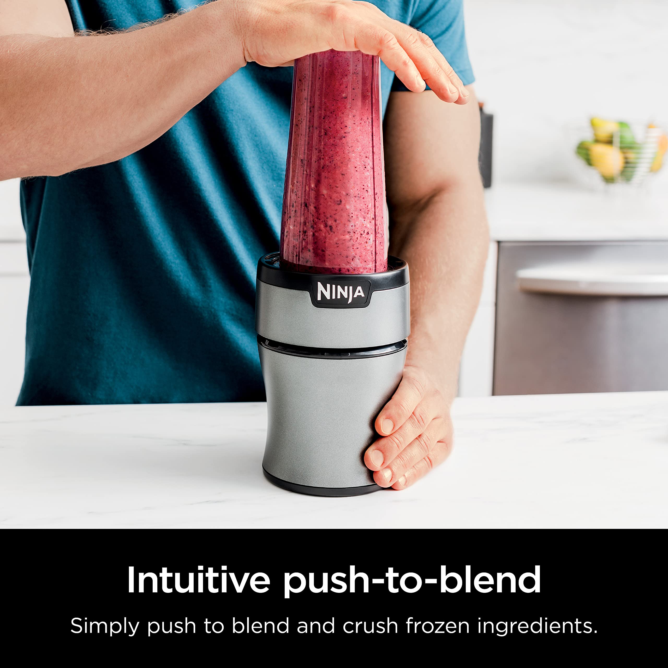 Foto 7 | Licuadora Personal Ninja Bn301 Nutri-blender Plus Plateada - Venta Internacional.