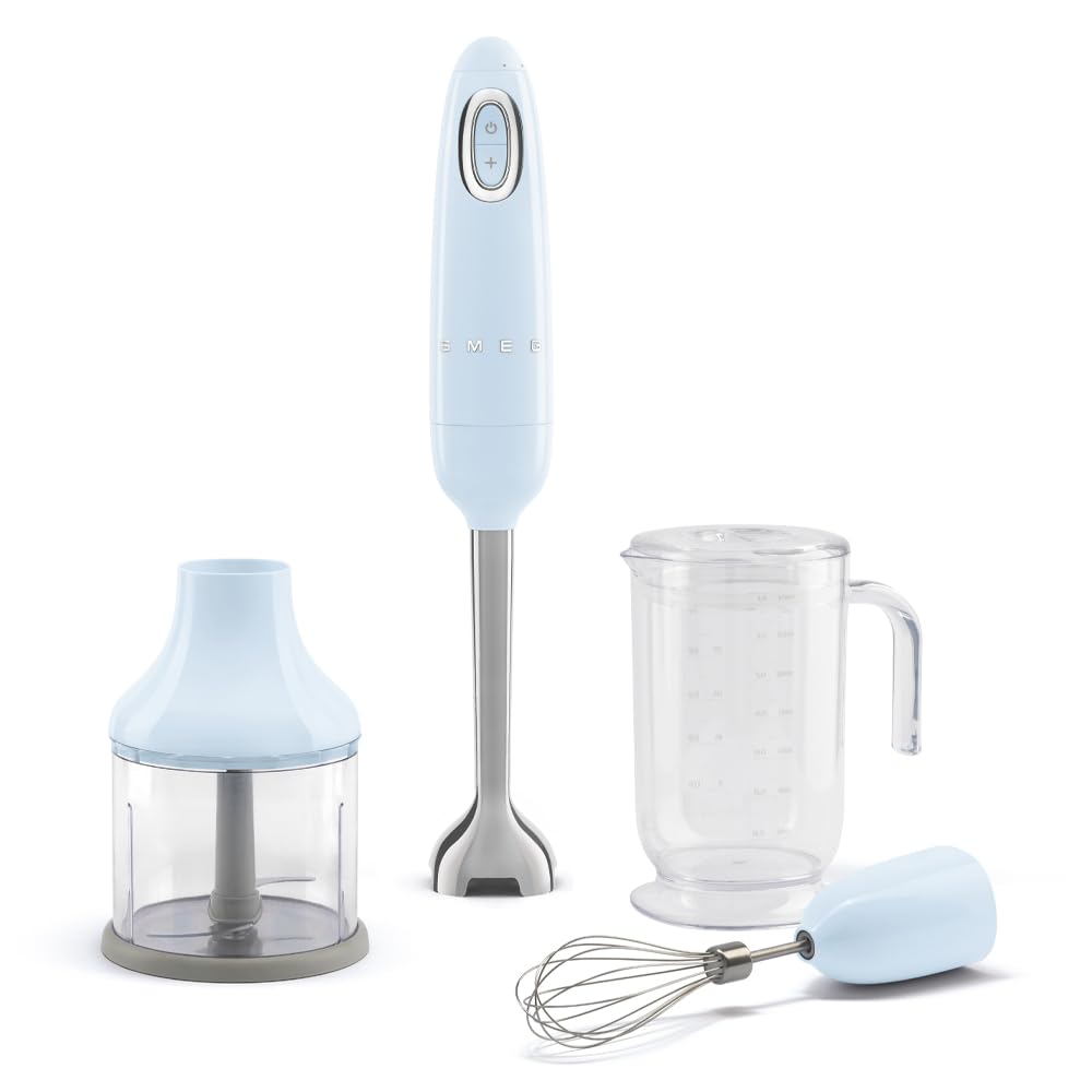 Foto 2 pulgar | Licuadora De Inmersión Portátil Smeg Con Vaso De Precipitados, Cuenco Para Picar - Venta Internacional.