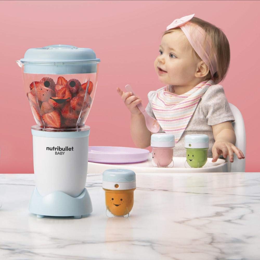 Foto 6 pulgar | Sistema De Preparación De Alimentos Para Bebés Nutribullet Baby Sin Bpa - Venta Internacional.