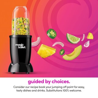 Foto 6 | Blender Magic Bullet Small, Juego De 7 Piezas, 250 W, Color Negro - Venta Internacional.