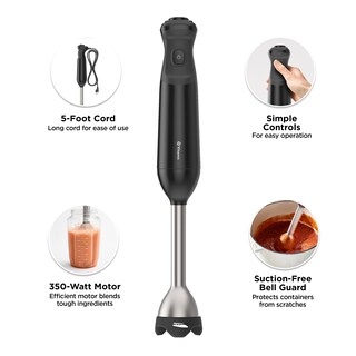 Foto 2 | Licuadora De Inmersión Vitamix De 2 Velocidades Con Batidor De 350 W Negra - Venta Internacional.