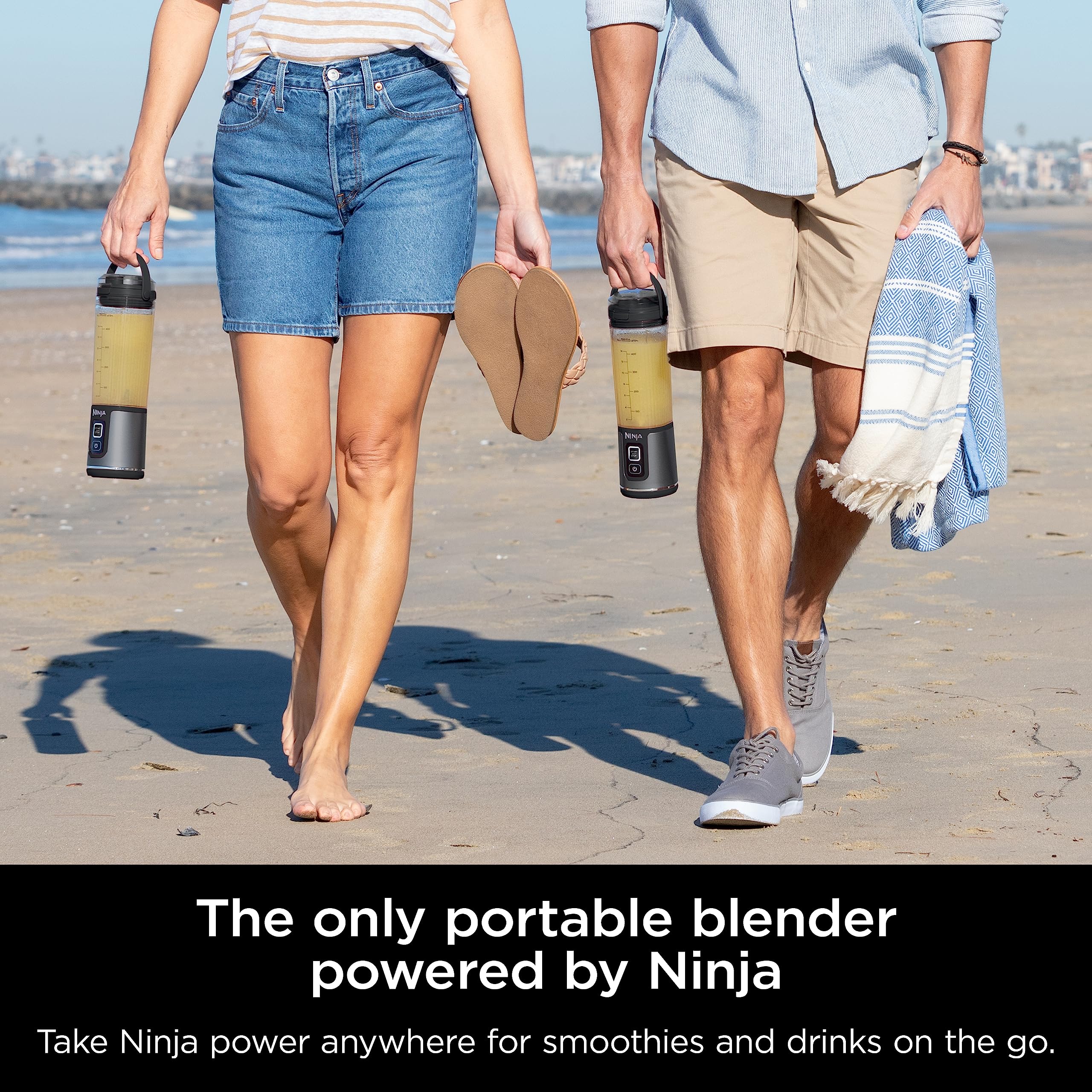 Foto 2 | Licuadora Portátil Ninja Bc151bk Blast Inalámbrica De 500 Ml  Color Negro - Venta Internacional.