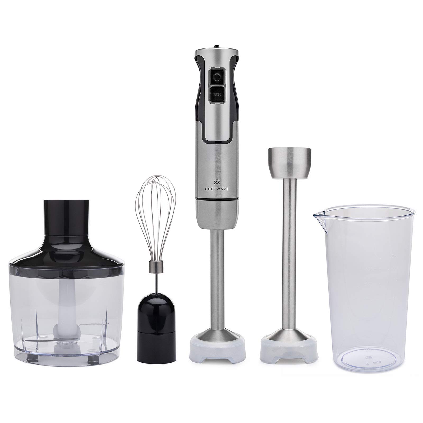 Foto 7 pulgar | Batidora De Mano Chefwave Intermix De 500 W Y 9 Velocidades Con Vaso Y Picadora - Venta Internacional.