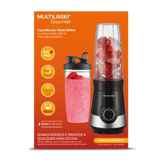 Foto 3 | Licuadora Multilaser color Negro 800 ml