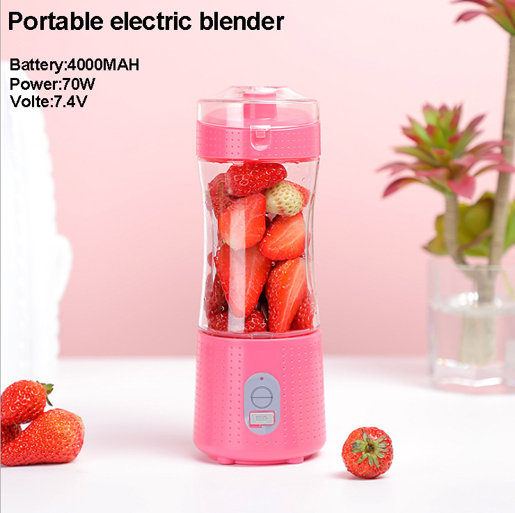 Foto 5 | Venta Internacional - Mini Licuadora Portátil 500w Rosa