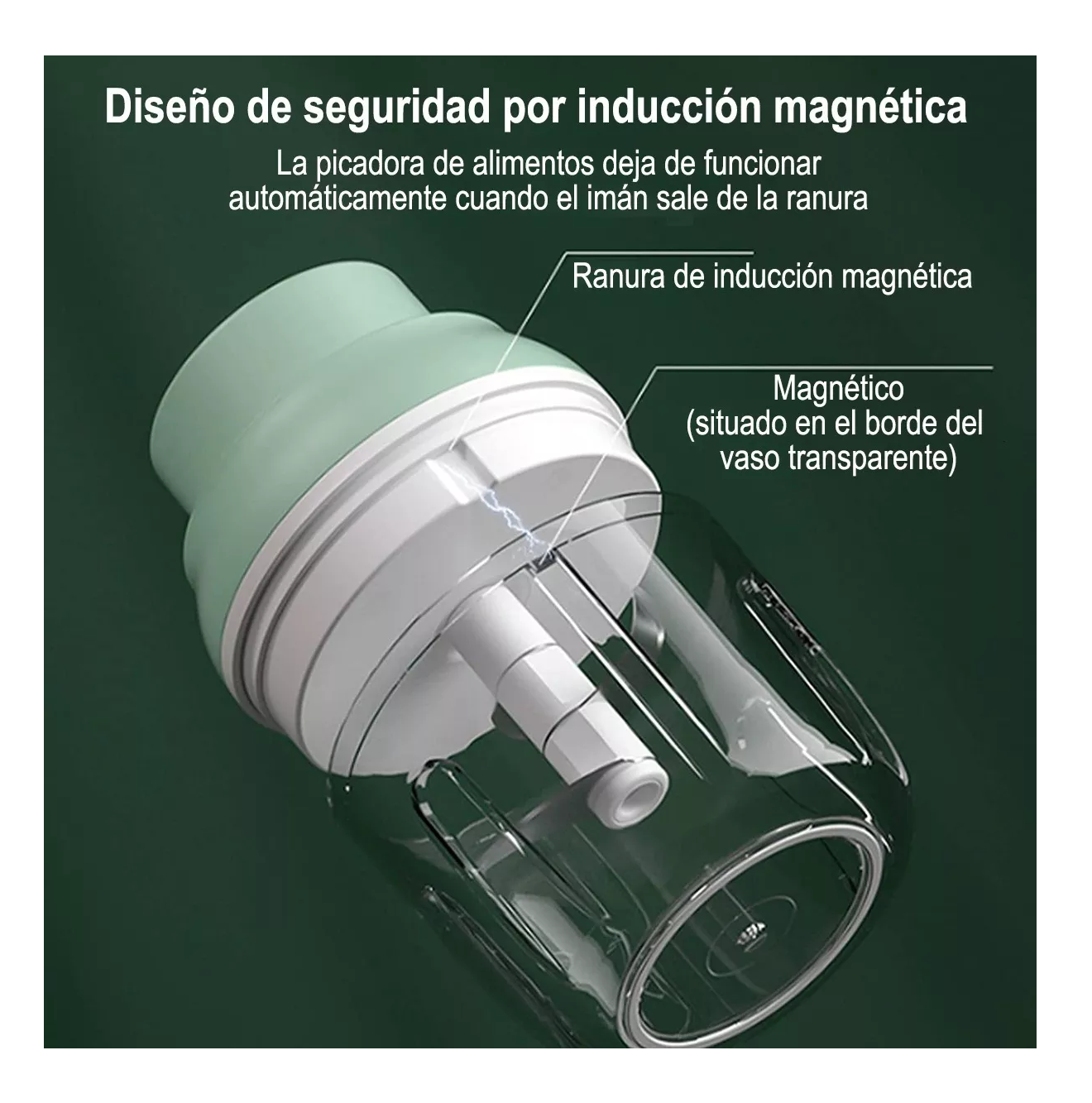 Foto 3 pulgar | Procesador de Alimentos Eléctrico