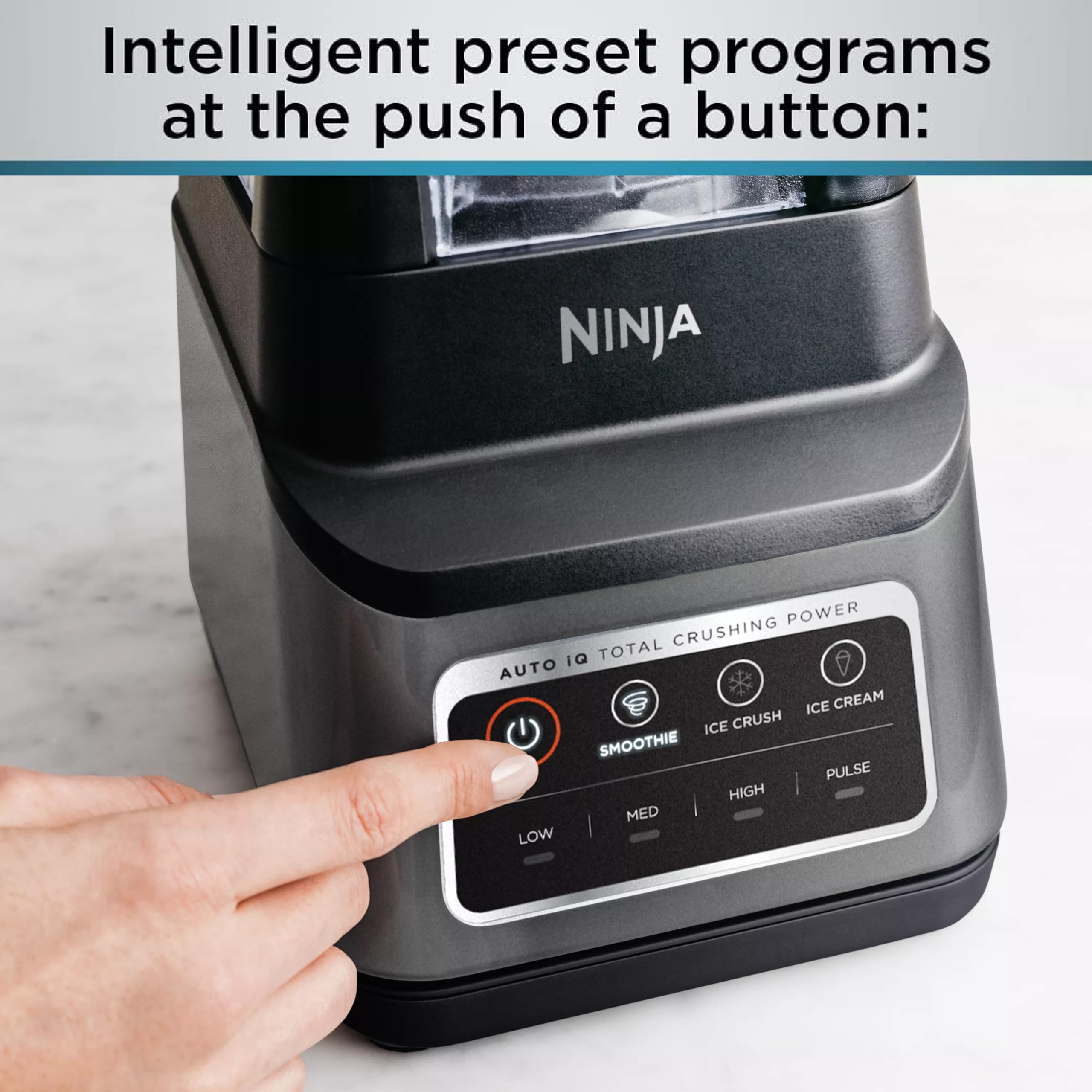 Foto 8 pulgar | Licuadora Ninja Bn701 Professional Plus 1400w 2l Gris Oscuro - Venta Internacional