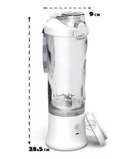 Foto 2 | Minilicuadora Lagom A9 Exprimidor Recargable Botella 600 Ml Blanco
