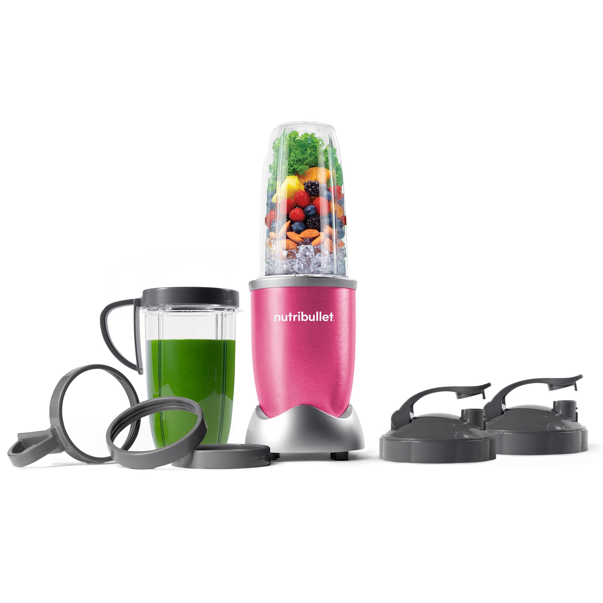 Licuadora Nutribullet Nb9-1301pink Pro, 13 Unidades, 900 W, Color Rosa Baya - Venta Internacional.