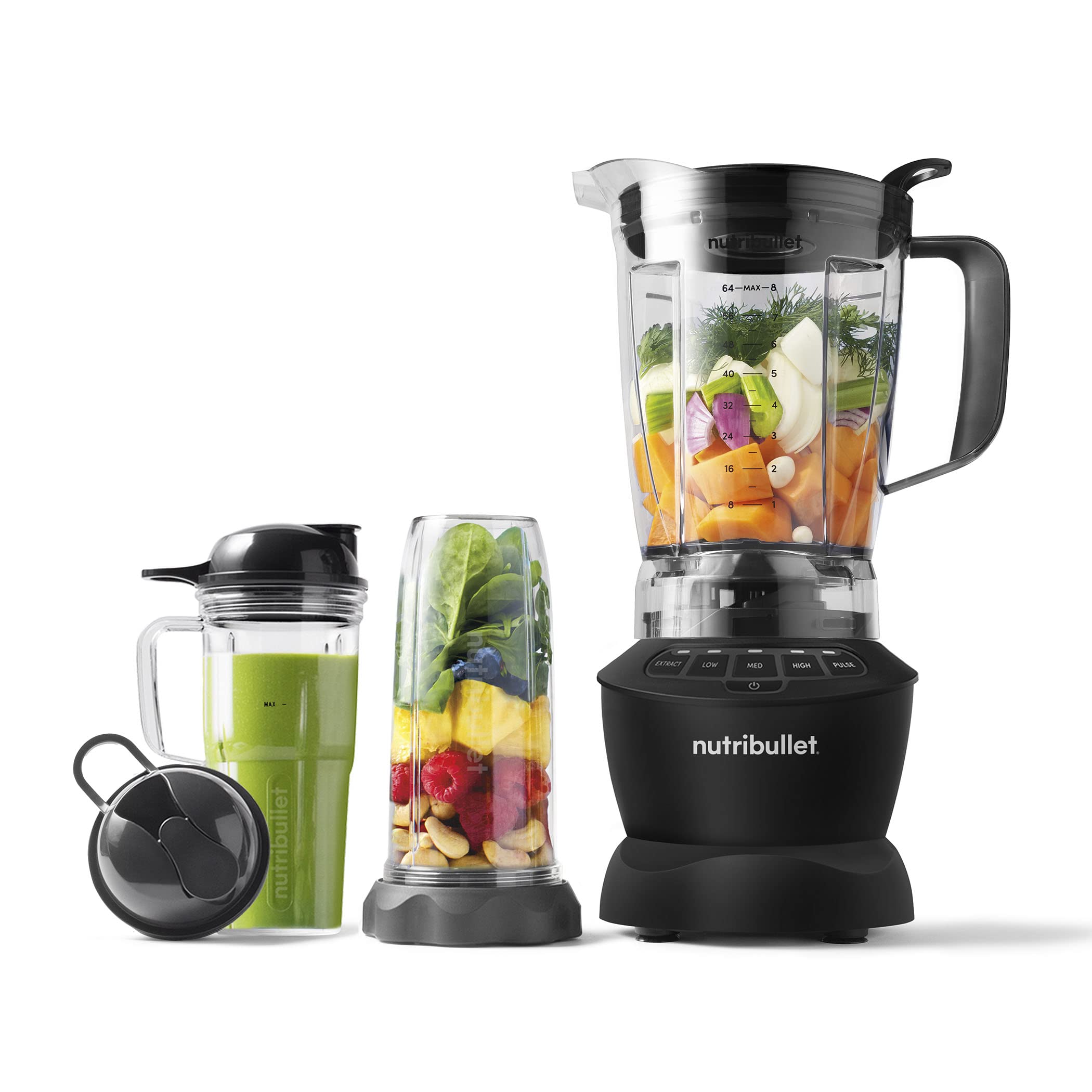 Foto 2 pulgar | Licuadora Nutribullet De Tamaño Completo De 1200 W Con Jarra De 1,9 L Y Taza De 900 Ml - Venta Internacional.