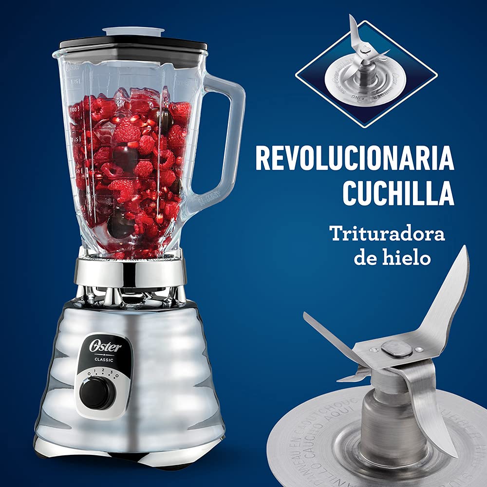 Foto 8 pulgar | Licuadora Oster de 3 Velocidades Tarro de Vidrio Blender 1.25 L - Venta Internacional