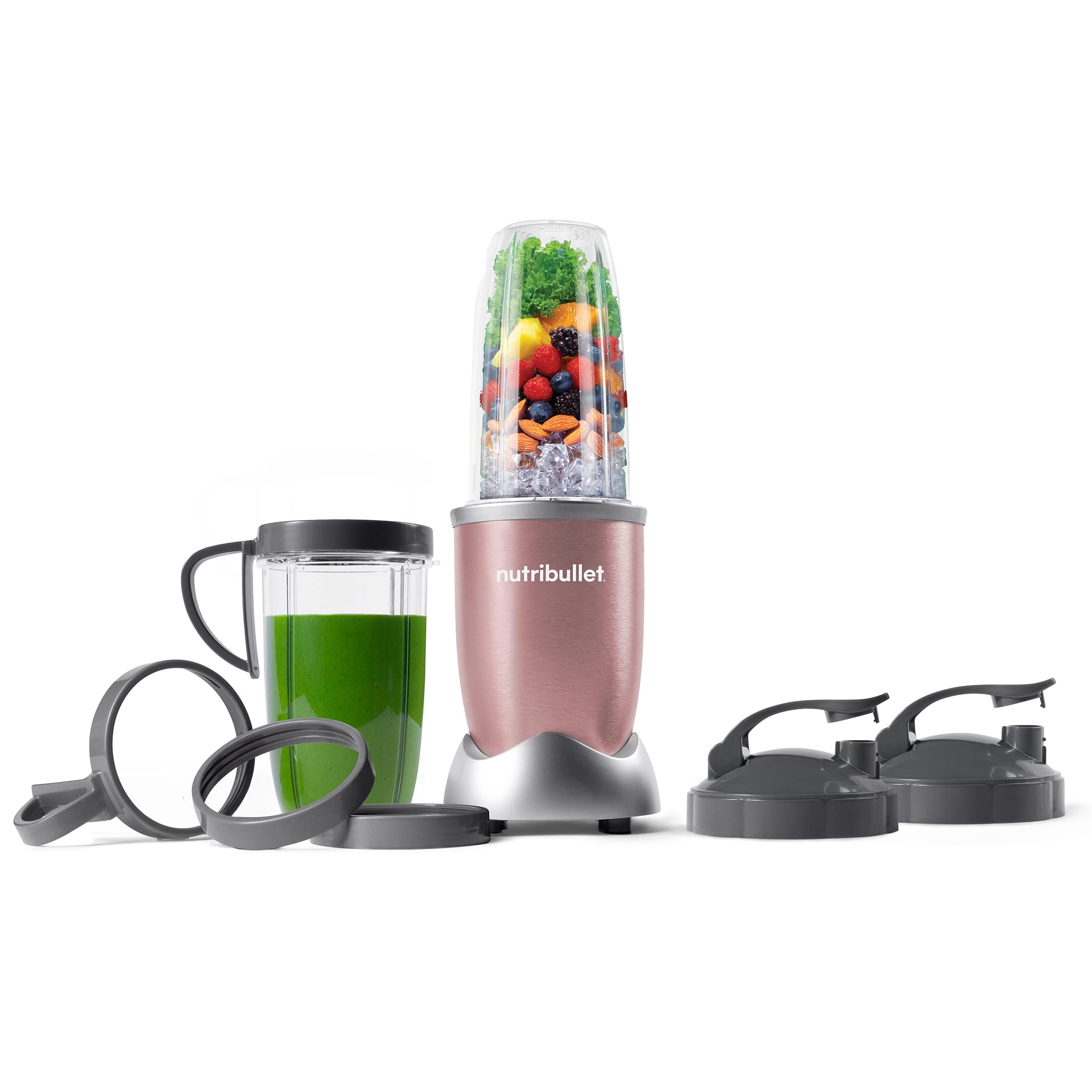 Nutribullet Nb9-1301rg Pro, 13 Piezas, Oro Rosa, 900 W - Venta Internacional. $3,383