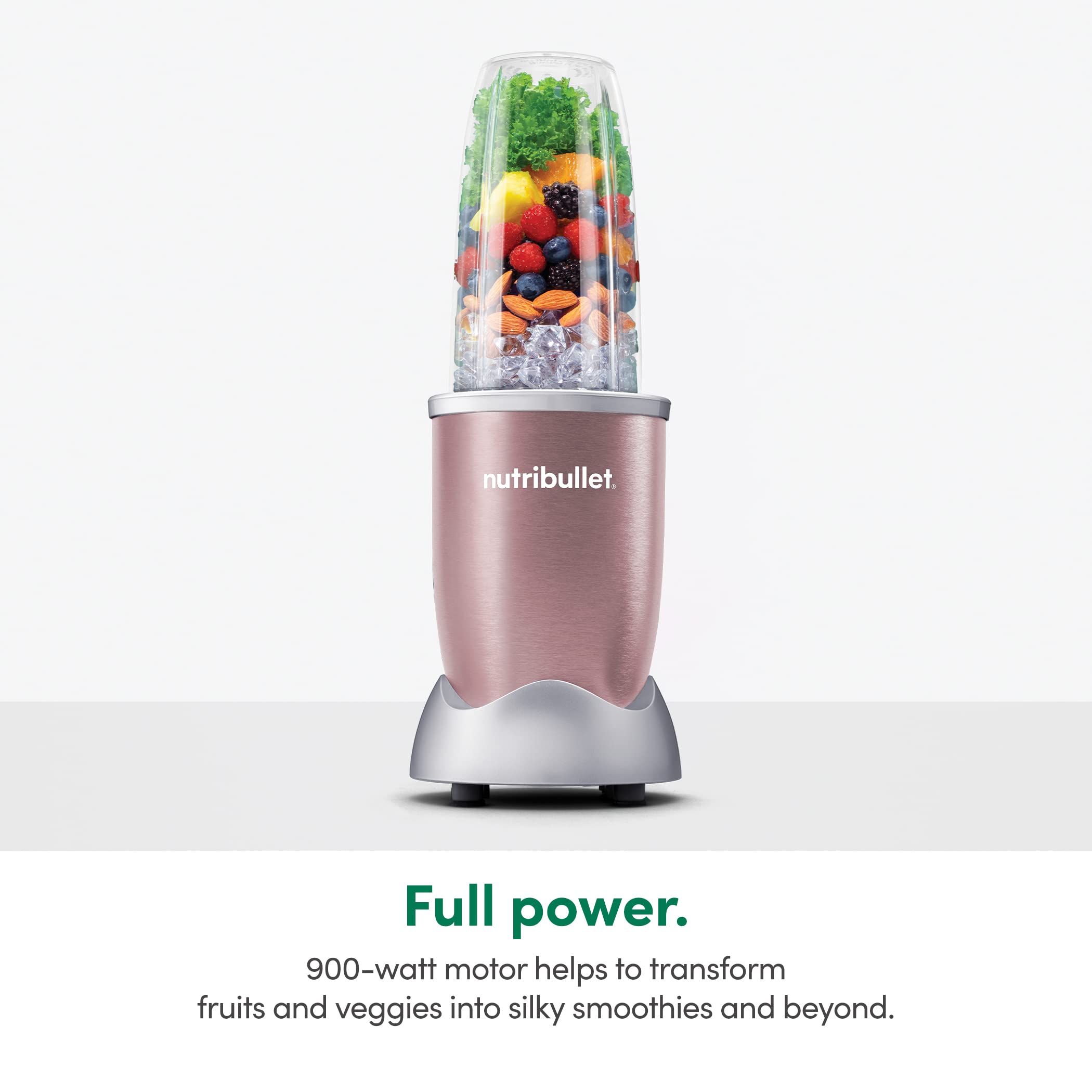 Foto 7 pulgar | Nutribullet Nb9-1301rg Pro, 13 Piezas, Oro Rosa, 900 W - Venta Internacional.