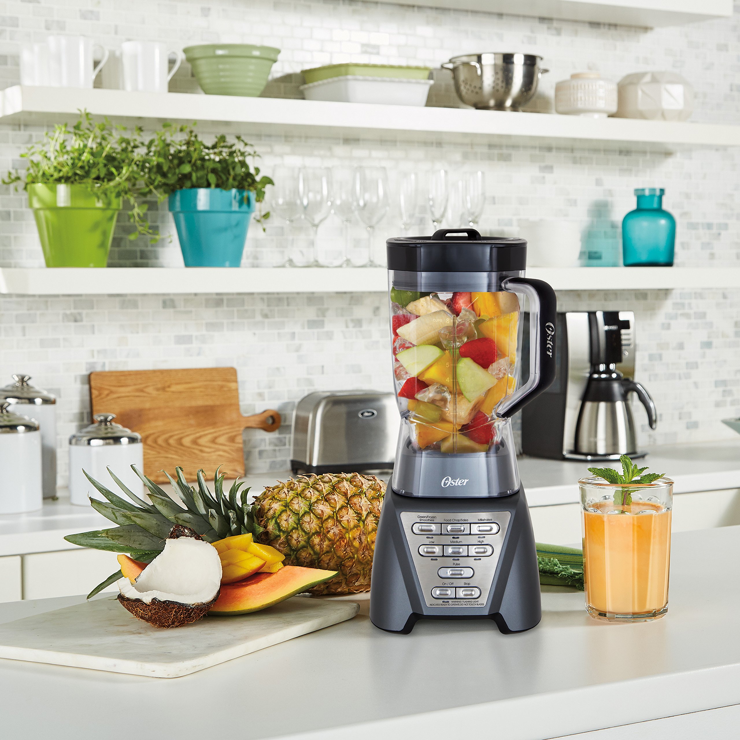 Foto 7 pulgar | Licuadora Oster Blender Pro 1200 Gris Metalizado - Venta Internacional