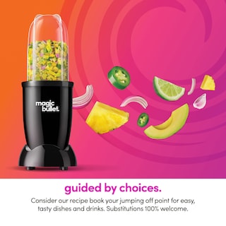 Foto 6 | Juego De 11 Piezas Blender Magic Bullet Small De 250 W, Color Negro - Venta Internacional.