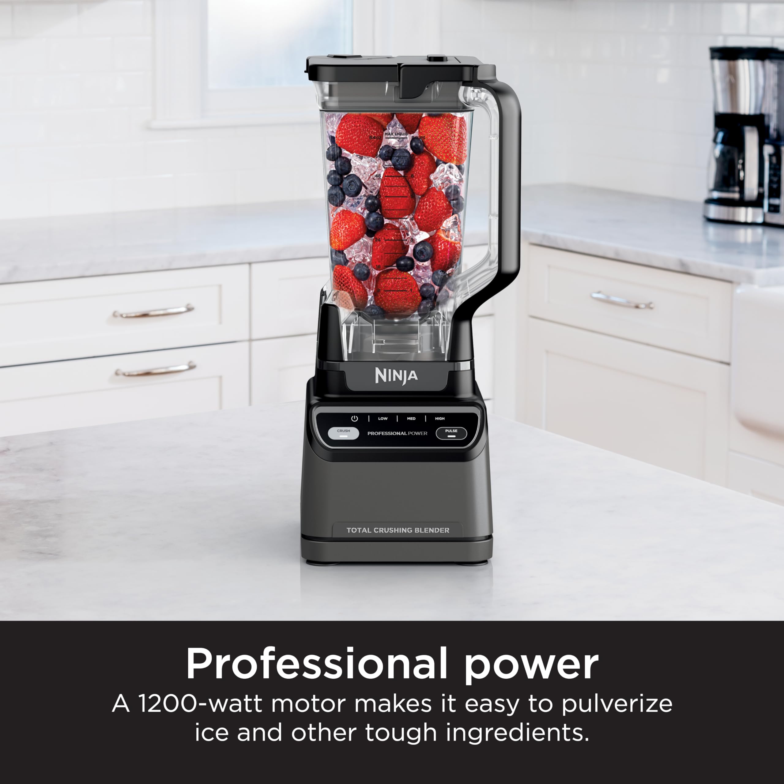Foto 5 | Licuadora Ninja Br201amz Professional 2.0 1200 w Gris Oscuro - Venta Internacional
