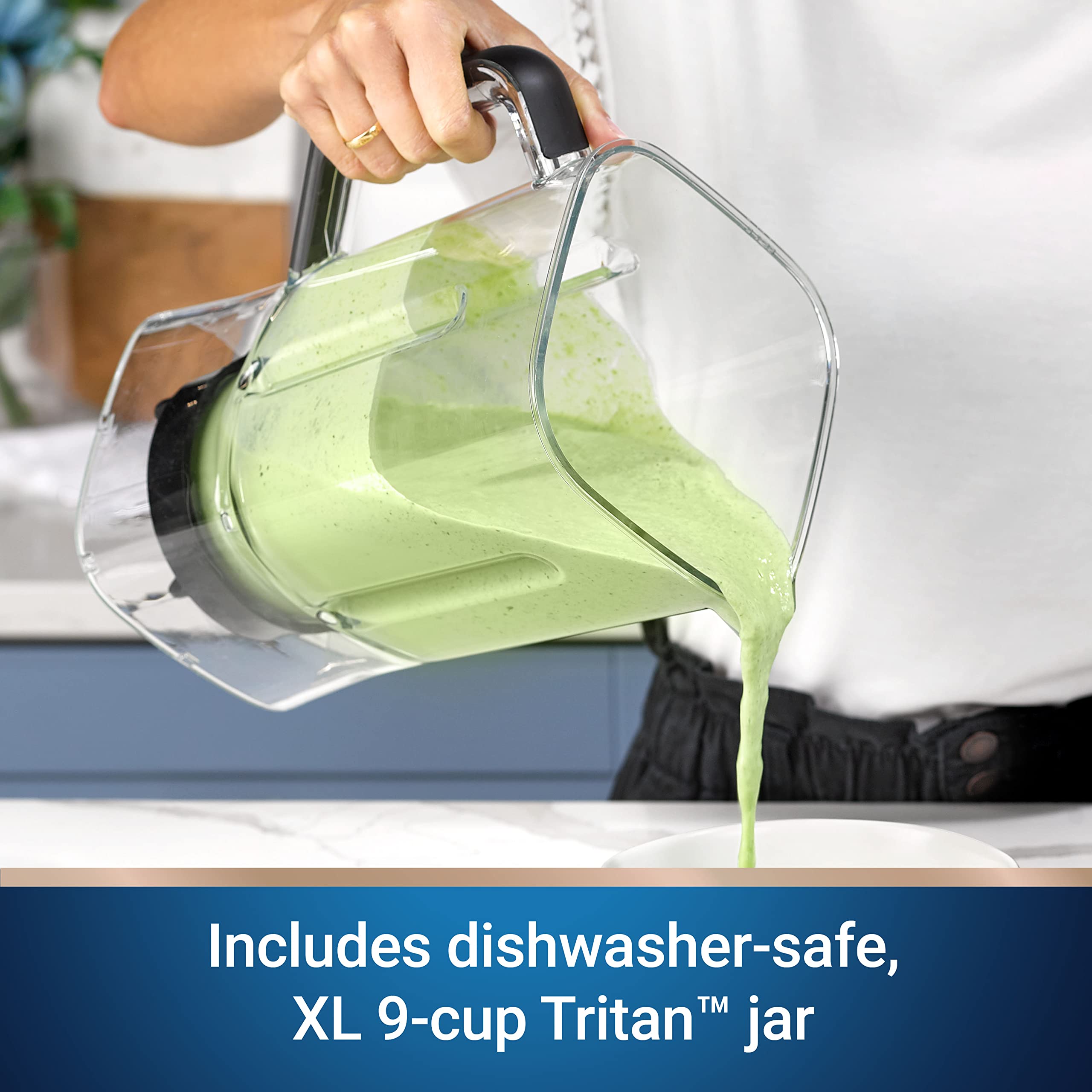 Foto 4 pulgar | Licuadora Oster Pro Series Con Tarro Tritan De 2,1 L, 1100 W, Azul Oscuro - Venta Internacional.