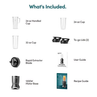 Foto 6 | Licuadora Personal Nutribullet Ultra Nb50500 950 Ml Gris - Venta Internacional