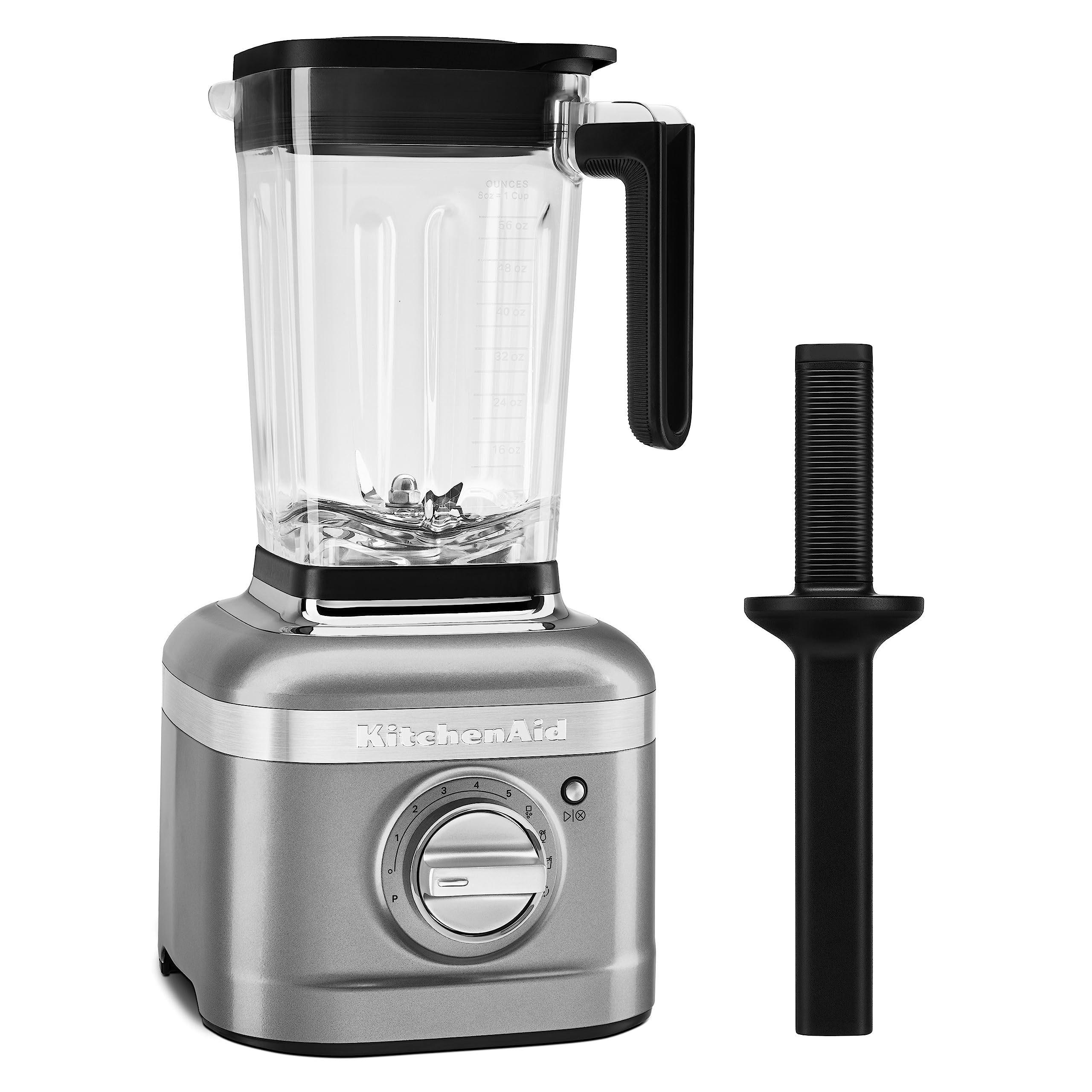 Licuadora Kitchenaid K400 De Velocidad Variable Con Tamper De 1,65 L, Color Plateado - Venta Internacional.