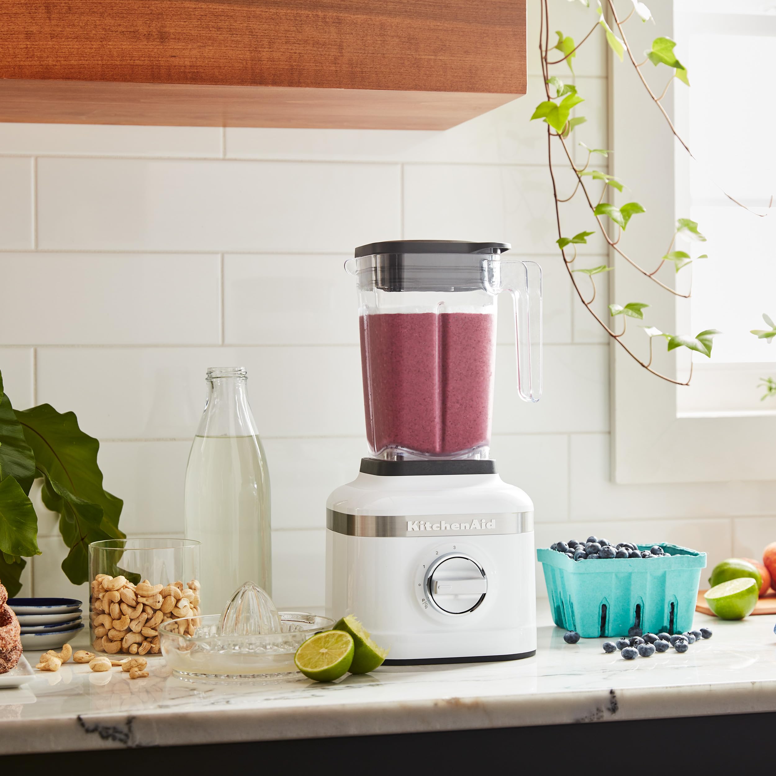 Foto 5 pulgar | Trituradora De Hielo Blender Kitchenaid K150 De 3 Velocidades Con 2 Tarros De 1,4 Litros - Venta Internacional.