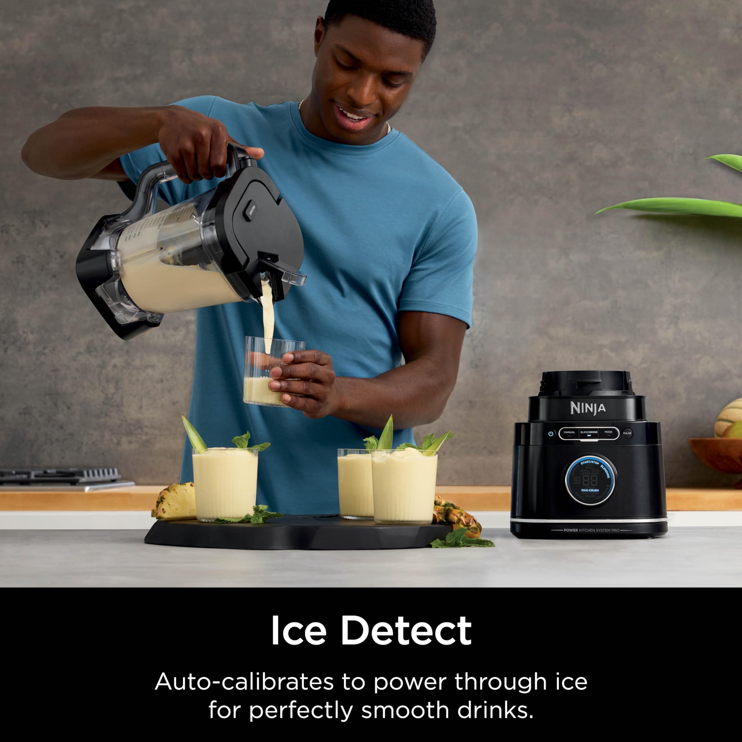 Foto 5 pulgar | Sistema De Cocina Blender + Processor Ninja Tb401 Detect Negro - Venta Internacional.