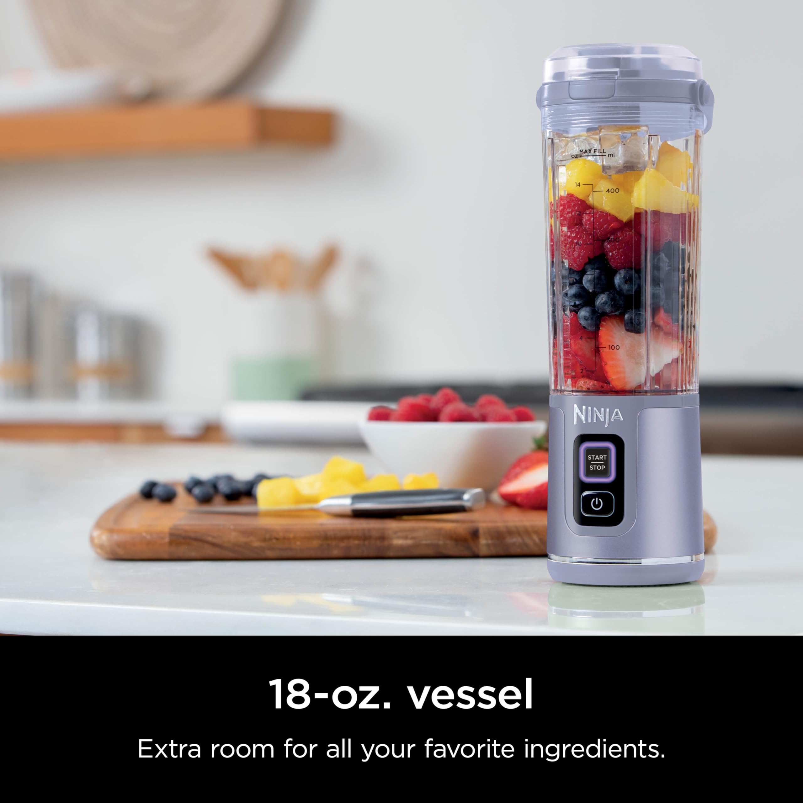 Foto 2 | Licuadora Portátil Ninja Blast BC151LD 530 ml Inalámbrica Lavanda - Venta Internacional