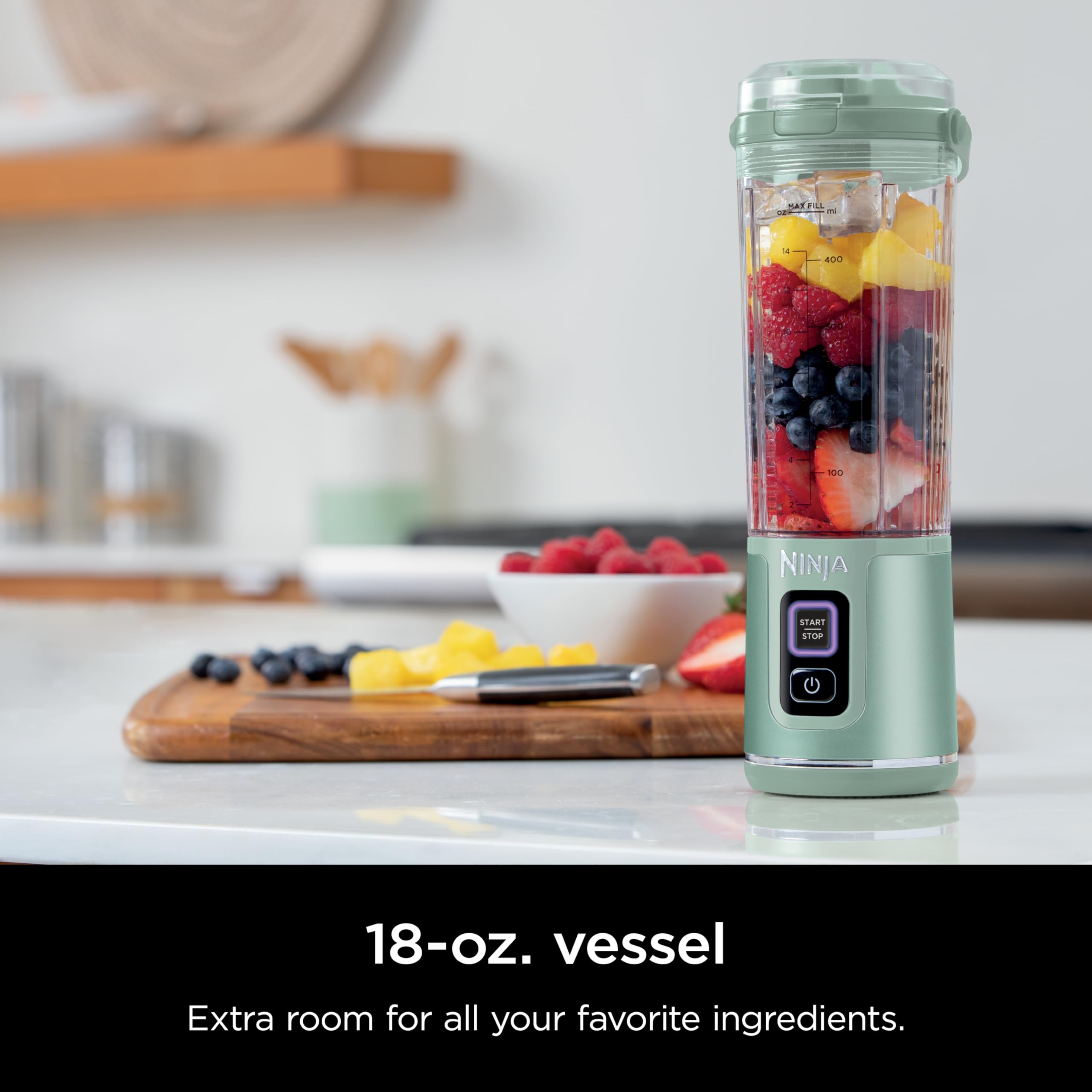 Foto 2 | Licuadora Portátil Ninja Blast BC151MT 500 ml Inalámbrica Menta - Venta Internacional