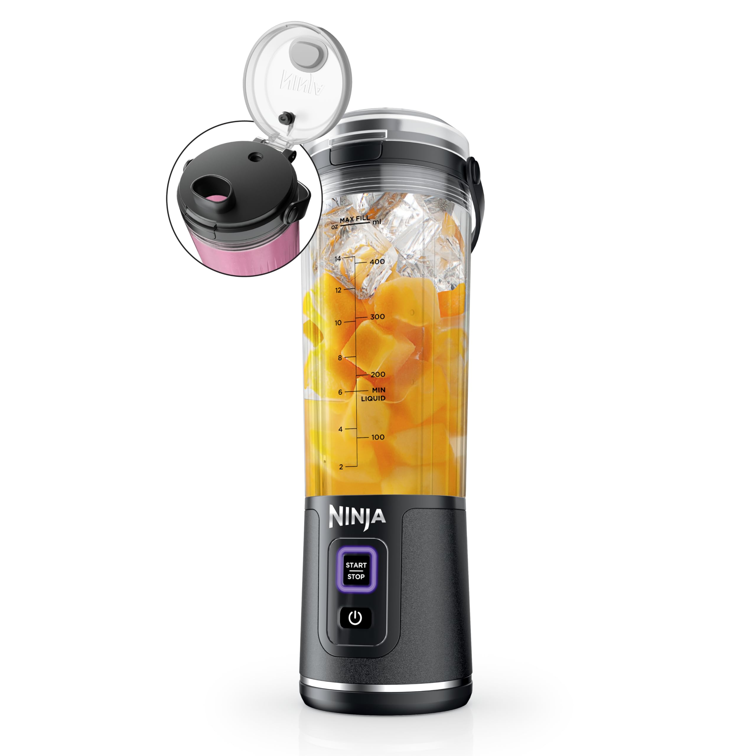 Foto 1 | Licuadora Portátil Ninja Blast BC151MB 500 ml Inalámbrica Negra - Venta Internacional