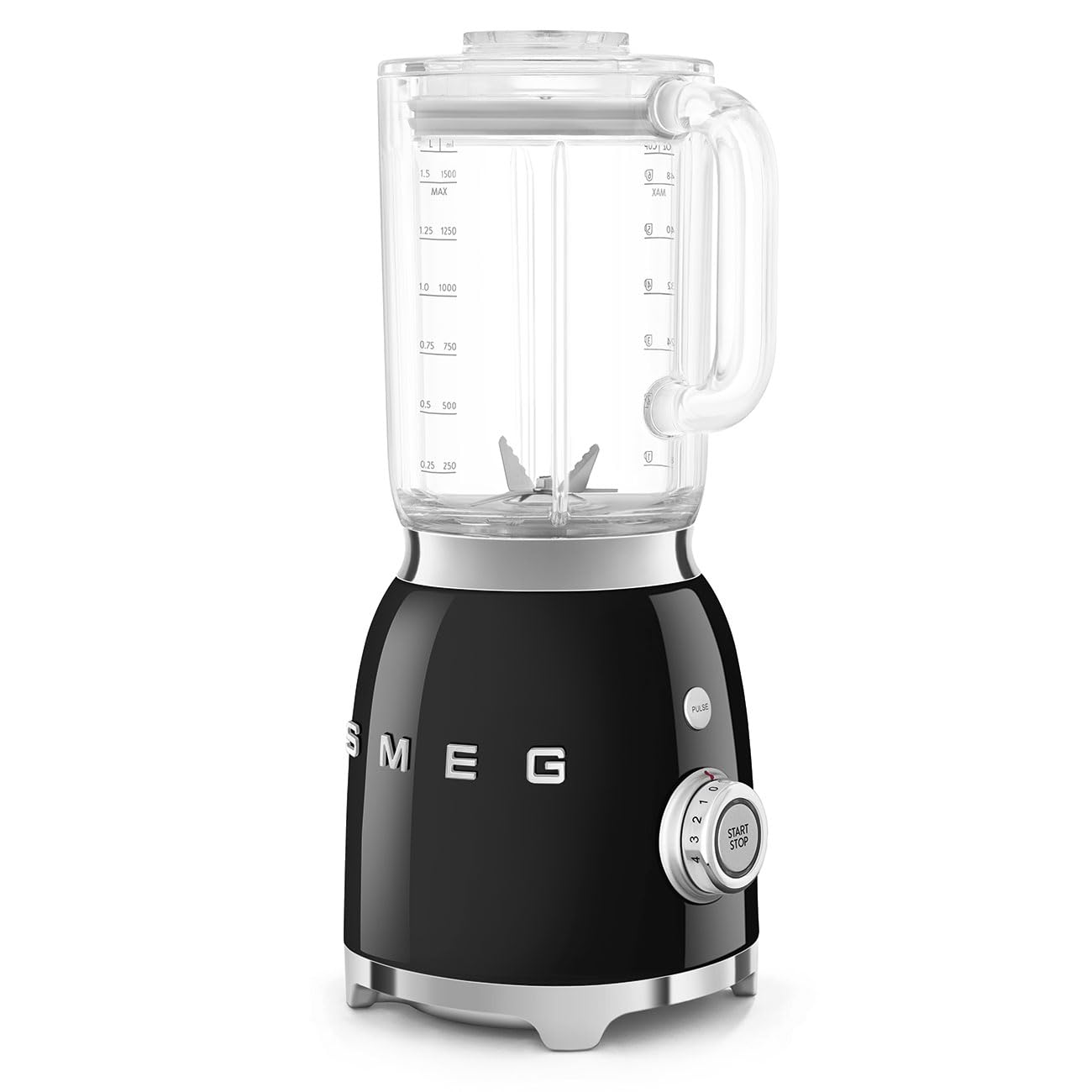 Foto 3 pulgar | Licuadora De Sobremesa Smeg Retro Black 1.5l 4 Velocidades - Venta Internacional.