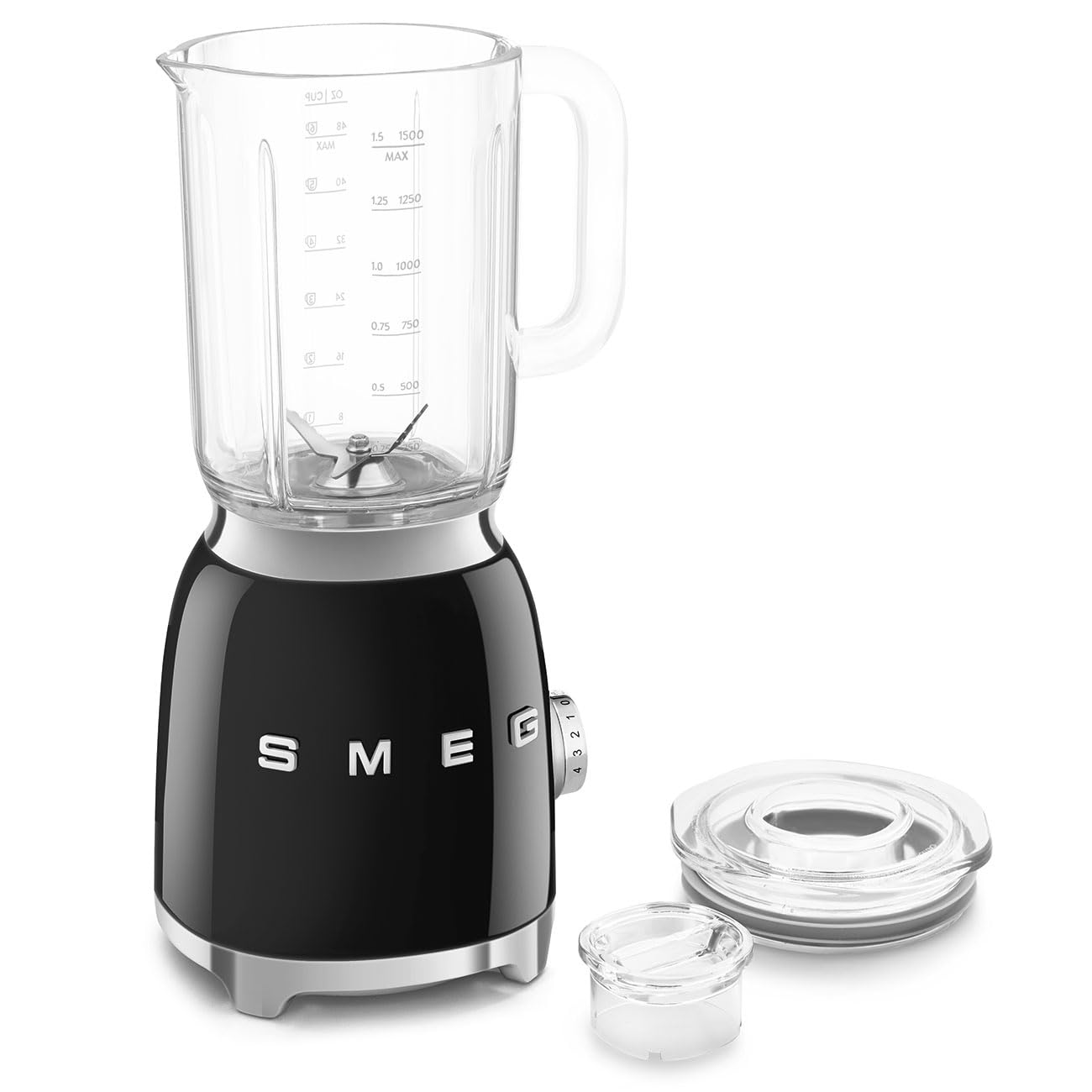 Foto 5 pulgar | Licuadora De Sobremesa Smeg Retro Black 1.5l 4 Velocidades - Venta Internacional.