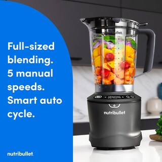 Foto 2 | Licuadora Nutribullet Smartsense De 5 Velocidades, 1400 W, Color Gris Plomizo - Venta Internacional.