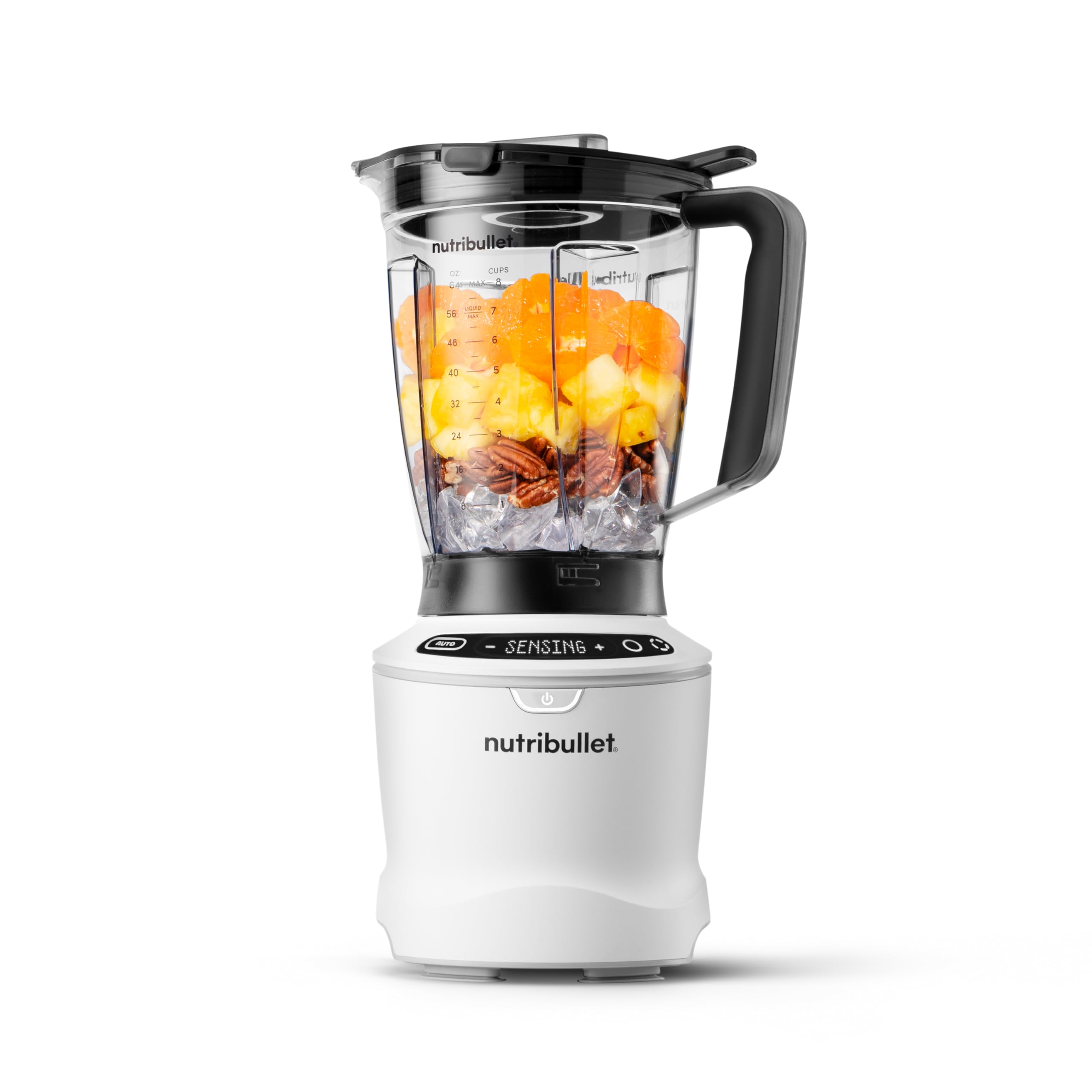 Licuadora Nutribullet Smartsense De 5 Velocidades, 1400 W, Color Blanco Mate - Venta Internacional.