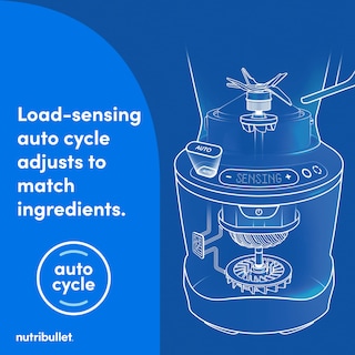 Foto 3 | Licuadora Nutribullet Smartsense De 5 Velocidades, 1400 W, Color Blanco Mate - Venta Internacional.