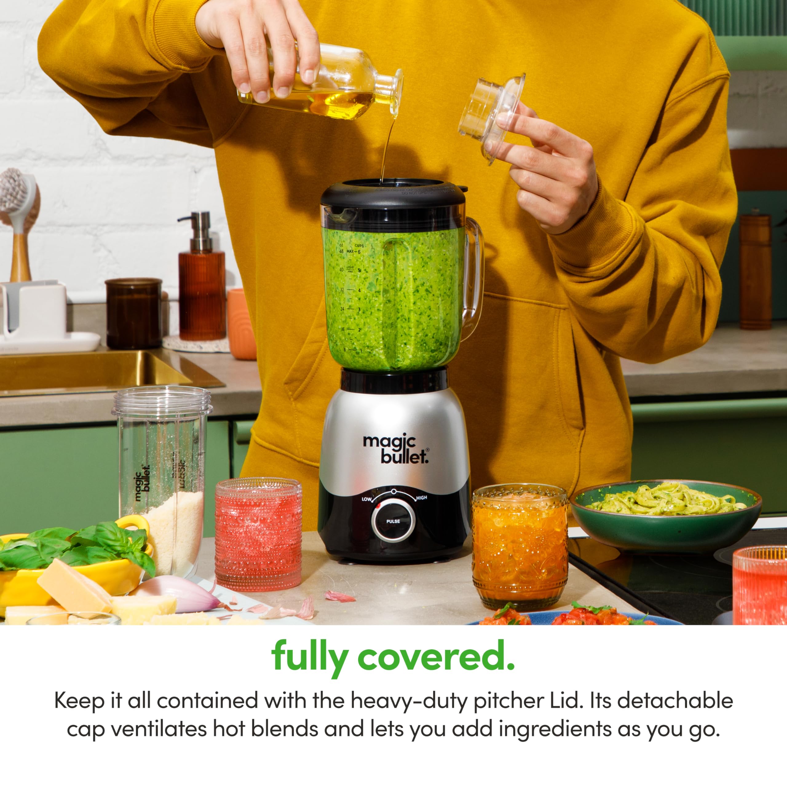 Foto 5 pulgar | Jarra Blender Magic Bullet Mbf50200 De 1,4 L Y 600 W - Venta Internacional.
