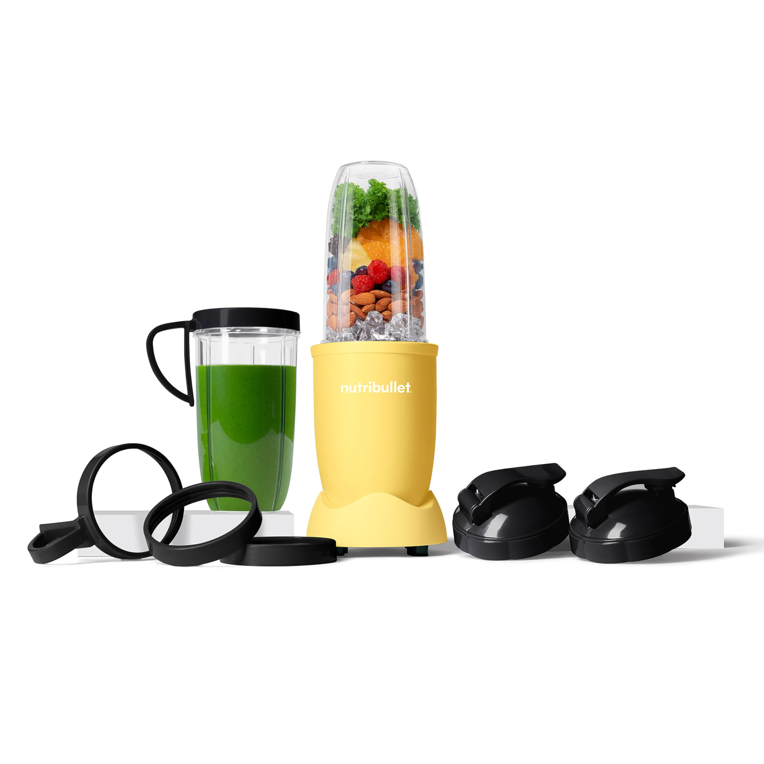 Batidora De Alimentos Nutribullet Nb9-1301alw Pro 900w 13 Unidades Amarilla - Venta Internacional.